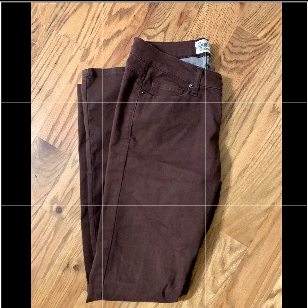 Brown Skinny Jeans